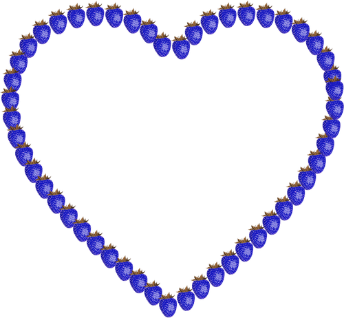 Corazón azul