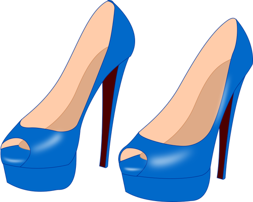 블루 stilettos