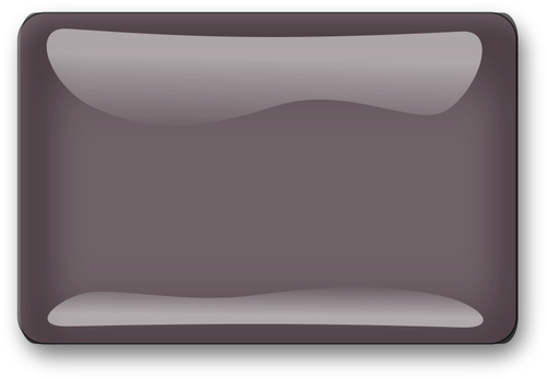 Gráficos del vector lustre marrón botón cuadrado