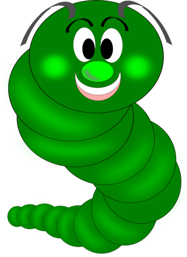 Grønne caterpillar bilde