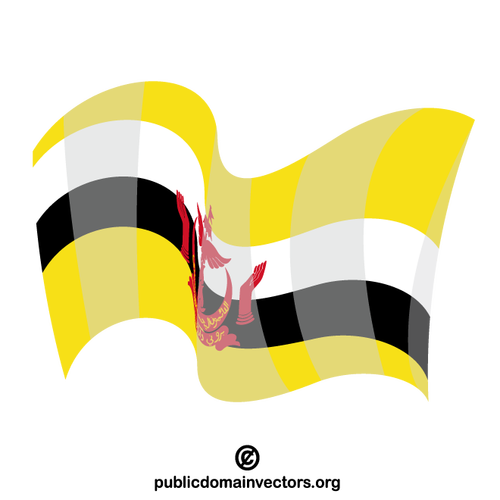 Drapeau de l’État de Brunei