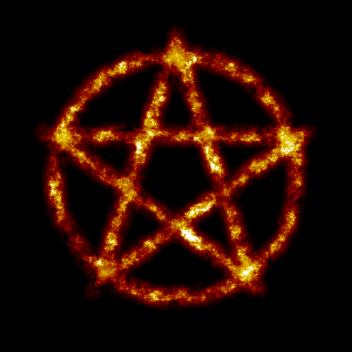 Pentagrama de ardere