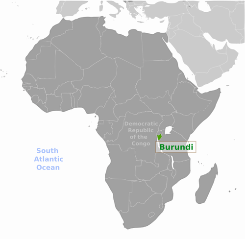 Burundi in Afrika