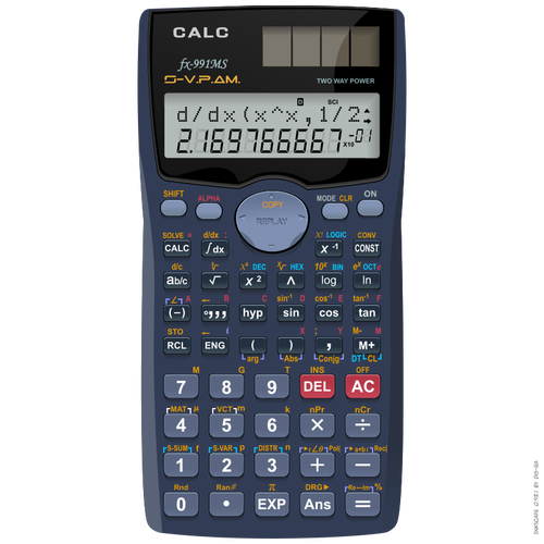 Calculadora científica solar