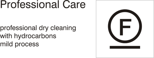 Profesional de cuidado de ropa: seco limpie con hidrocarburos - proceso suave