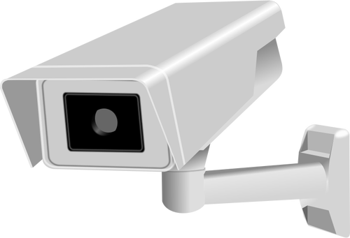 CCTV 카메라 벡터 이미지 고정