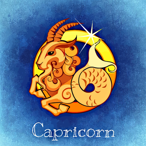 Capricorn Menggambar