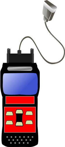 Автомобиля диагностический сканер векторной графики