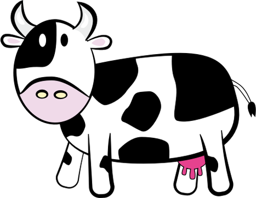 Vaca animada