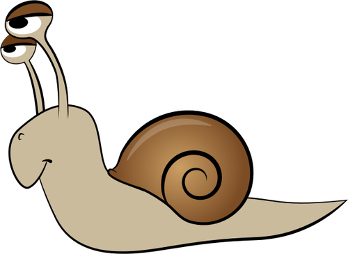 Escargot de dessin animé