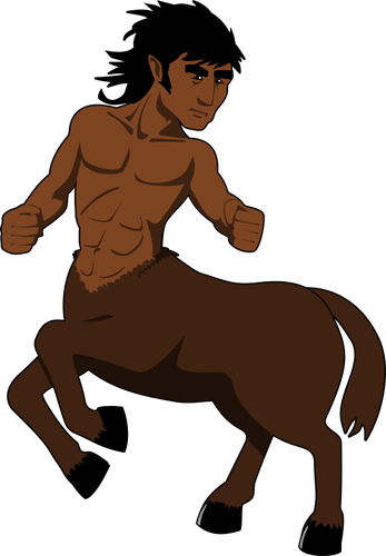 Centaur à la peau foncée