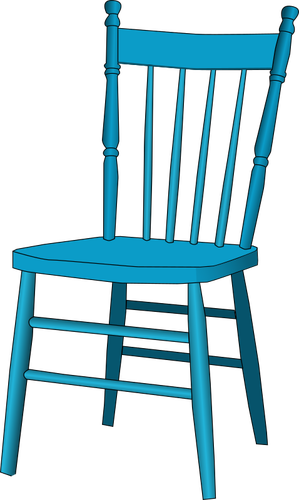 Mavi sandalye