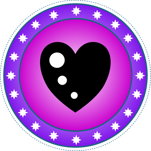 Purple heart insigna vectorul miniaturi