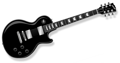 E-Gitarre-Vektor-illustration