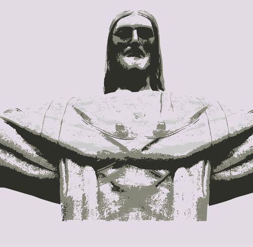 Christus der Erlöser-Vektor-ClipArt