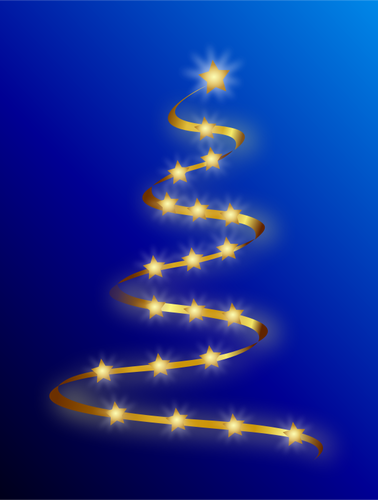 Abstract kerstboom Vector