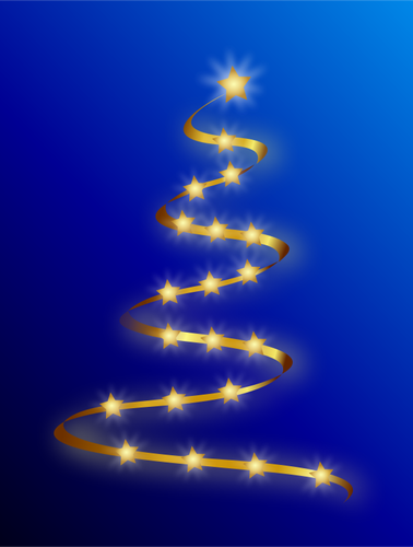 Vector abstracto árbol de Navidad