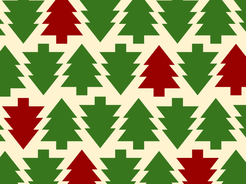 Sezonul de Crăciun copac fundal vector illustration