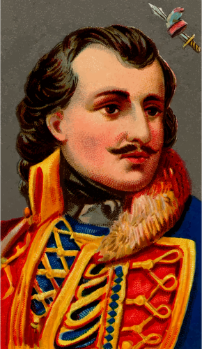Generál Pulaski vektorové ilustrace