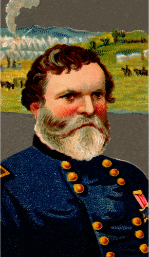Porträtt av General Thomas