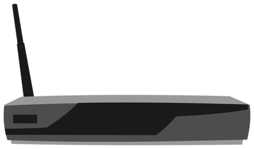 Cisco 851 geïntegreerde diensten router vector illustraties