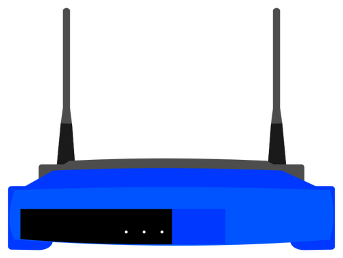 Linksys の SE2800 ワイヤレスルータ ベクトル画像