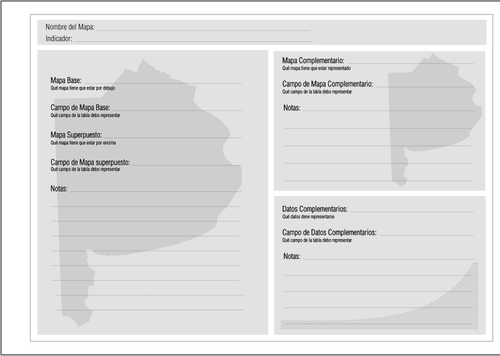 GIS dokumentbilde mal vector