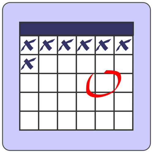 Calendarul vector icon