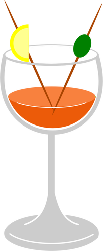 Cocktail drinken vector afbeelding