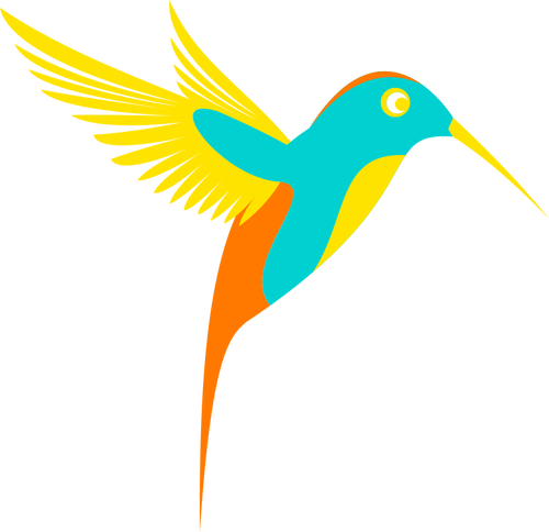 Värikäs kolibri