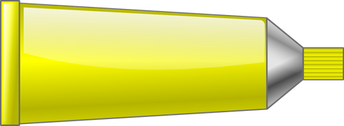 Vektorgrafiken von gelber Farbe tube