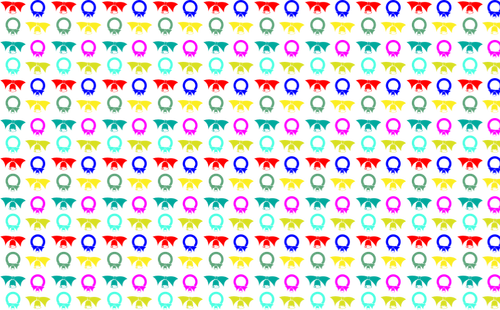 Colorful bells pattern