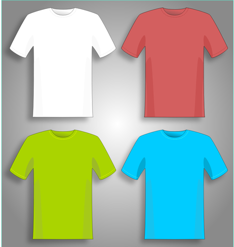 Kleurrijke T-shirts