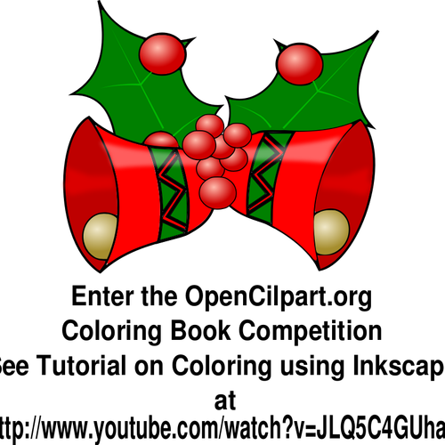 Illustration vectorielle de cloches de Noël