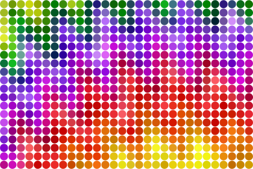 خلفية ملونة 27 في النقاط