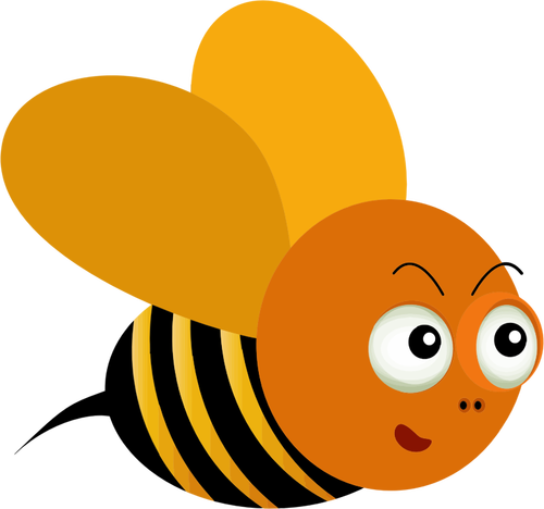 Illustration vectorielle abeille