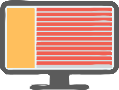 Monitor de calculator