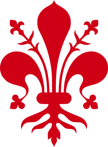 Vector coat of arms of Florence City