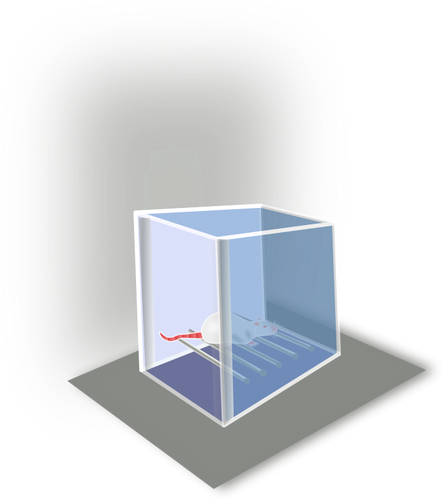 Conditioning box vector drawing