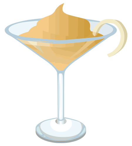Martini z grafiki wektorowej ozdoba