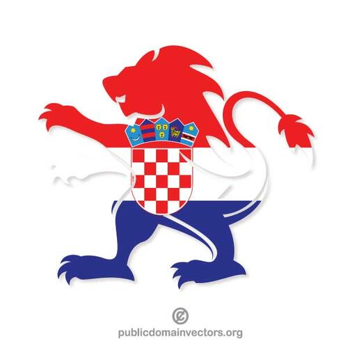 크로아티아 국기 크레스트