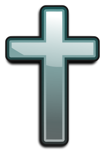 Symbole de vecteur de la religion chrétienne