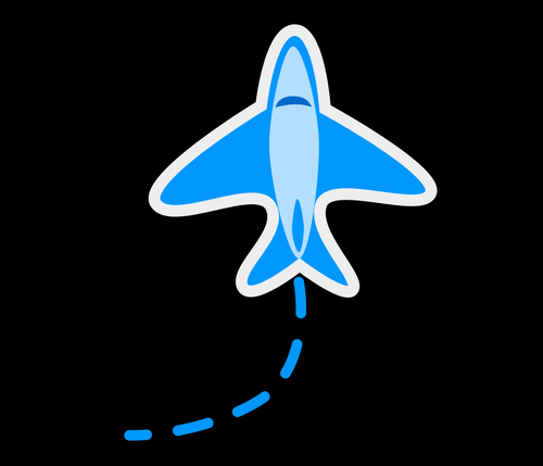 Airplane cartoon image