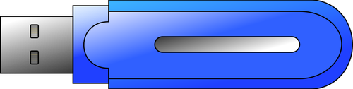 USB 内存闪存驱动器矢量图