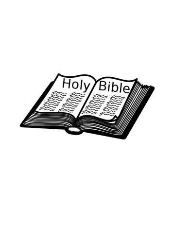 Vector illustraties van Heilige Bijbel