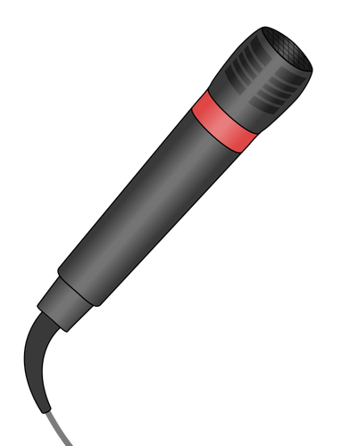 Ilustracja mikrofon