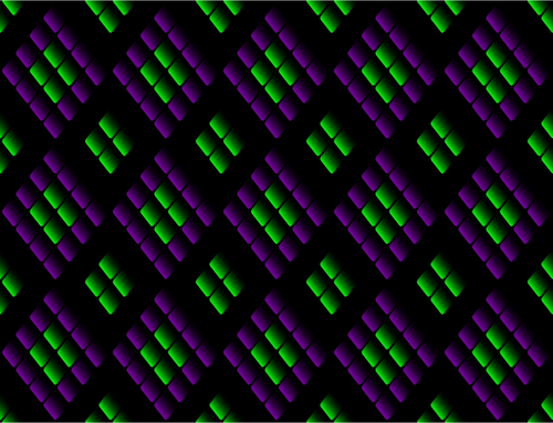 Diamond pattern in retro style