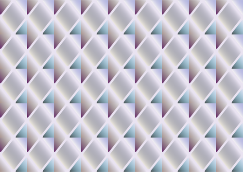 Diamond hexagons in a pattern