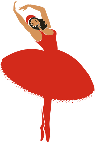 Ballerina rossa