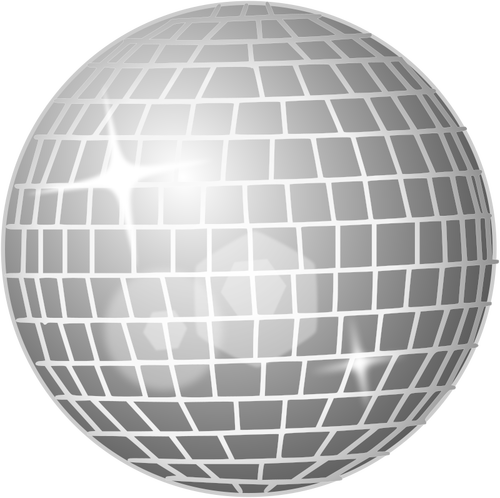 Grafica vettoriale sfera da discoteca